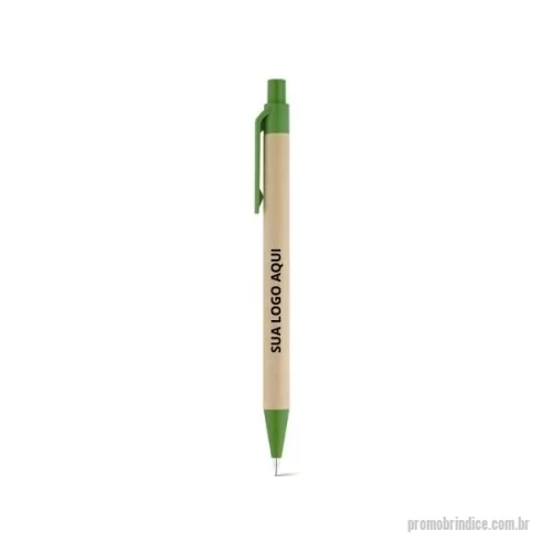 Caneta ecológica personalizada - Kit Lapiseira e Caneta Ecologica Personalizado . Conjunto de brinde de esferográfica e lapiseira em papel kraft reciclado, ideal para brindes corporativos. Este elegante par inclui um clipe e ponteira de plástico, com a lapiseira de 0.5 mm oferecendo uma escrita precisa e em azul. Perfeito para brindes para empresas, o conjunto é fornecido com uma bolsa em cartão, apresentando-se como uma opção de presente sofisticada e sustentável. Dimensões: ø10 x 138 mm para a caneta e lapiseira | Bolsa: 175 x 55 mm