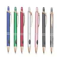 Caneta de Metal com Ponteira Touch Personalizada