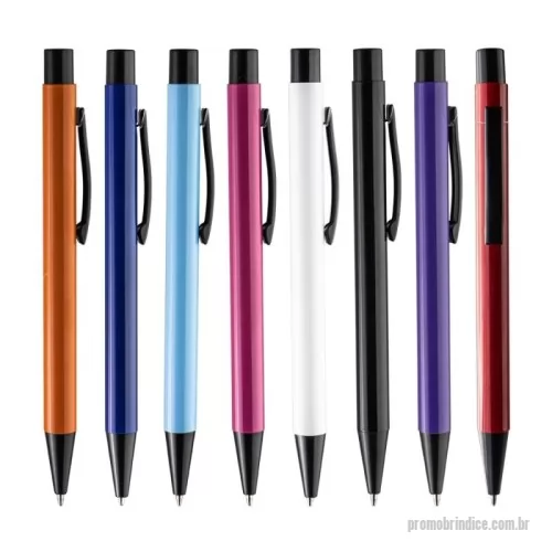 Caneta metálica personalizada - Caneta Metal Personalizada | Elegância e Sofisticação para sua Marca Caneta Metálica Personalizada – Design Moderno, Escrita Suave e Alta Durabilidade  A Caneta Metal Personalizada é o brinde corporativo ideal para empresas que desejam transmitir profissionalismo, elegância e credibilidade. Com acabamento metálico sofisticado e disponível em diversas cores vibrantes, ela combina estilo, conforto e funcionalidade em um único produto.  Seu mecanismo de acionamento por clique oferece praticidade no uso diário, enquanto a carga esferográfica azul de 1.0 mm proporciona uma escrita macia, fluida e precisa, garantindo uma experiência agradável para anotações, assinaturas e atividades profissionais.  Compacta, resistente e com excelente área para personalização, a caneta metálica é um dos brindes mais eficientes para fortalecer a identidade visual da sua empresa, mantendo sua marca presente no dia a dia de clientes, parceiros e colaboradores.  Na EV Brindes / MS Promocional, personalizamos can