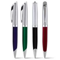 Caneta metálica Personalizada | Fabricada em Alumínio de alta qualidade, a caneta promocional metálica personalizada possui carga de tinta azul. Com excelente custo benefício e grande apelo promocional, a caneta promocional metálica personalizada é o brinde ideal para eventos corpo - SERVGELA