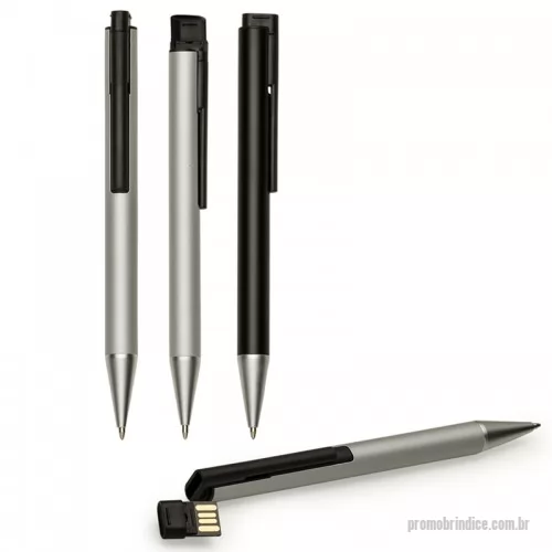 Caneta Pen Drive personalizada - Caneta Pen Drive 8GB