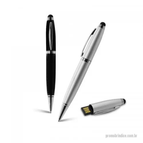 Caneta Pen Drive personalizada - Caneta Pen Drive 4GB Personalizada
