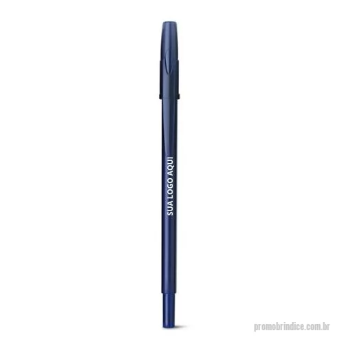 Caneta personalizada - Realce sua marca com a Esferográfica em PP com acabamento brilhante! Perfeita para brindes corporativos personalizados, esta esferográfica oferece uma escrita suave e confortável de até 1,5 km. Certificada pelo Inmetro, garante qualidade e durabilidade para uso prolongado. Com design elegante e várias opções de cores, é a escolha ideal para promover sua empresa com estilo e funcionalidade. Dimensões: ø8 x 151 mm. Destaque-se no mercado com a Esferográfica em PP e conquiste a preferência do seu público!