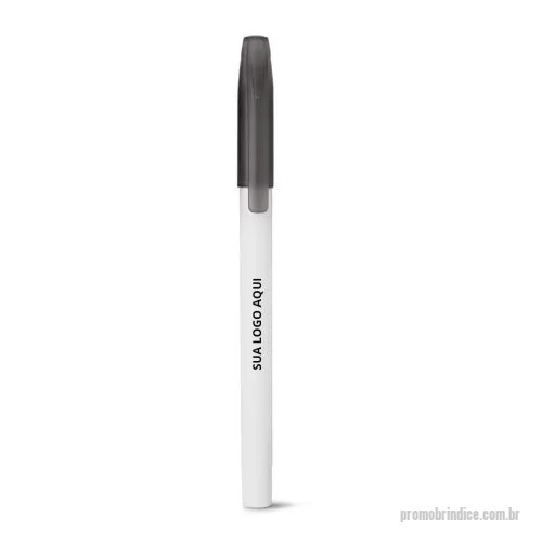 Caneta personalizada - Apresente sua marca com a Esferográfica em PP com acabamento matt no corpo e frost na ponteira e tampa! Este brinde corporativo oferece uma escrita suave e confortável de até 1,5 km. Fabricada com materiais de qualidade, a esferográfica garante durabilidade e elegância. Disponível em diversas cores, é a escolha ideal para promover sua empresa com estilo e funcionalidade. Dimensões: ø10 x 142 mm. Destaque-se no mercado com a Esferográfica em PP e conquiste a preferência do seu público!
