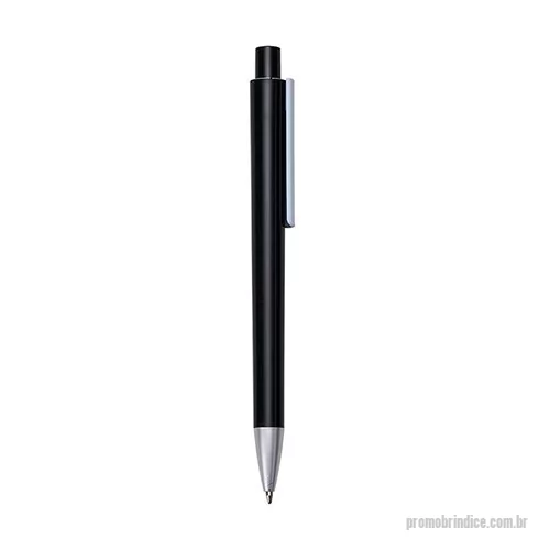 Caneta plástica personalizada - Caneta plástica com carga esferográfica azul 1.0 mm e acionamento por clique. Leve, prática e funcional, é ideal como brinde personalizado para eventos, ações promocionais ou uso no dia a dia. Disponível em várias cores, com área ideal para aplicação de logo.