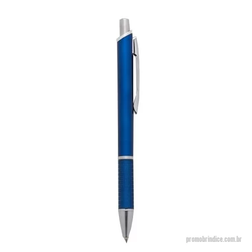 Caneta plástica personalizada - Caneta plástica com carga esferográfica azul e acionamento por clique.     OBS.: PEDIDOS MÍNIMO DE 50 PEÇAS!