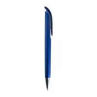 Caneta plástica com carga esferográfica azul e acionamento por clique.    OBS.: PEDIDOS MÍNIMO DE 50 PEÇAS!