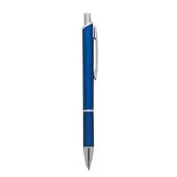 Caneta plástica com carga esferográfica azul e acionamento por clique.     OBS.: PEDIDOS MÍNIMO DE 50 PEÇAS!