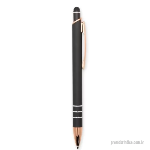 Caneta touch personalizada - Caneta Metal Touch