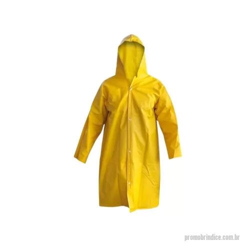 Capa de chuva personalizada - Capa de chuva em Cloreto de polivinilo (PVC)  0,30;  Personalização: Silkscreen, Adulto: P - M - G -GG Especial: G1 - G2 - G3 . Cor : Branco, Azul, amarelo