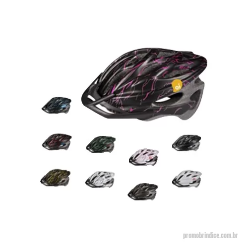 Capacete para ciclista personalizado - Capacete Ciclista Runner Adulto