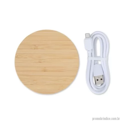 Carregador personalizado - Carregador via Indução para Brindes