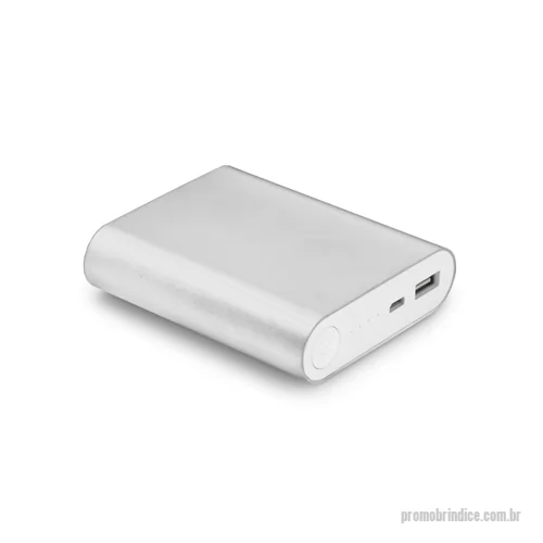 Carregador portátil USB personalizado - Carregador Power Bank bateria 8000 mAh