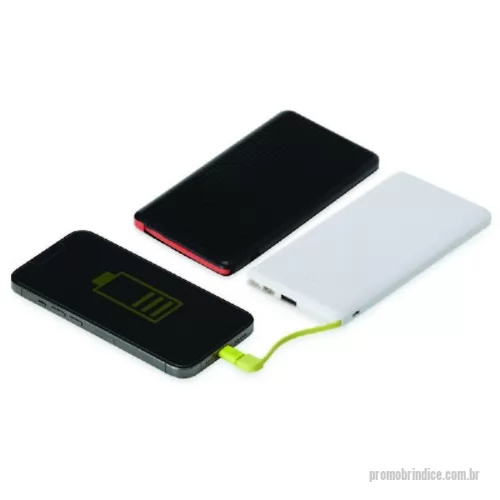 Carregador portátil USB personalizado - Carregador Portátil Power Bank 10.000mAh Personalizado