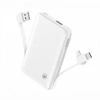 O Carregador Portátil de Celular (Bateria Power Bank KIMASTER) 5000MAHH tem um design compacto, sua finura facilita o porte. O uso do acessório é bastante intuitivo, bastando apenas conecta-lo ao aparelho que se deseja carregar, o Power Bank já mostrará a carga restante com suas luzes LED azul, ao desconectar o acessório desliga após alguns poucos segundos. O carregador vem com um cabo removível Type-C/Micro USB/USB. Não há problemas incompatibilidade de Software, podendo ser utilizado com qualquer versão de um aparelho IOS, ANDROID ou WINDOWS PHONE.  – Design compacto – Possui porta USB e luz indicativa de carga – Alta eficiência de conversão da bateria – Desligamento automático – Dispositivo inteligente interno que protege contra sobrecarga – Compatível com smartphones, iPhone, consoles de jogos portáteis, câmeras digitais e outros dispositivos portáteis.  Especificações:  Capacidade real: 5000 mAh  Entrada: DC 5V/2A  Saída 1: DC 5V/2.1A  Saída 2: DC 5V/2.1A