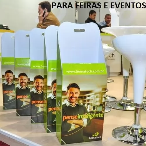 Carrinhos para feiras e eventos personalizados - Carrinhos para feiras e eventos em papelão microondulado