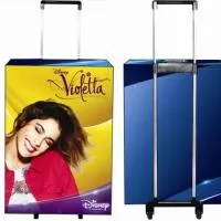 Carrinhos para feiras e eventos em papelão microondulado