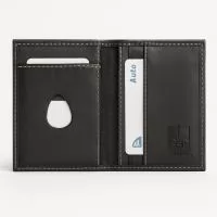 Carteira Porta Cartões de visita e de credito confeccionado em couro.