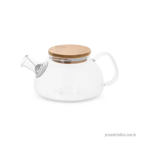 Chaleira personalizada - Bule de Vidro Personalizado