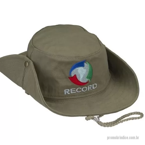 Chapéu Australiano personalizado - chapéu modelo australiano tecido brim ou microfibra com logotipo silkscreen ou bordado
