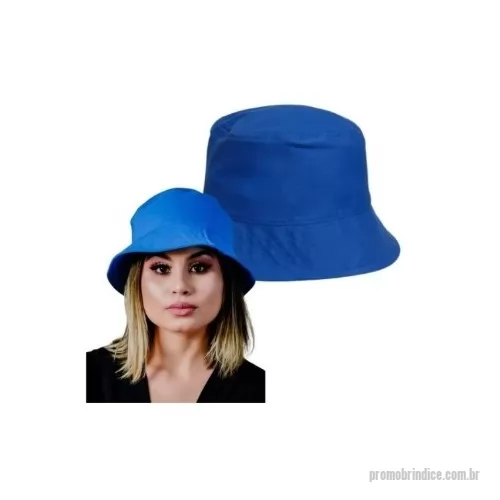 Chapéu Bucket personalizado - FICHA TÉCNICA – CHAPÉU BUCKET  Produto: Chapéu Bucket / Pescador Estilo: Aba curta 360° Materiais 	• Tecido: Brim leve - Microfibra Características Construtivas 	• Copa cilíndrica estruturada 	• Aba curta com pesponto múltiplo 	• Costuras reforçadas 	• Acabamento interno com viés Personalização Gravação: Bordado - Silk - Sublimação.