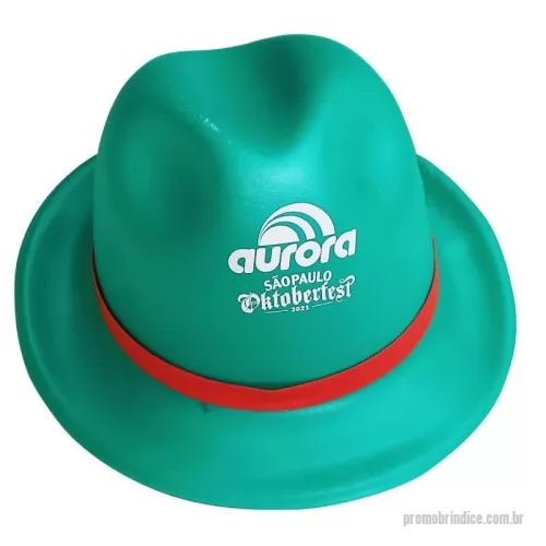 Chapéu de EVA personalizado - Chapéu Cowboy em E.V.A. 1 cor de impressão silk acabamento fita em E.V.A.