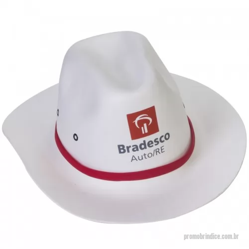 Chapéu de EVA personalizado - Chapéu modelo cowboy em EVA, Tamanho: 35cm x 30cm x 14,5cm