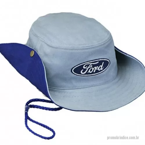 Chapéu personalizado - chapeu modelo australiano em tecido brim ou microfibra
