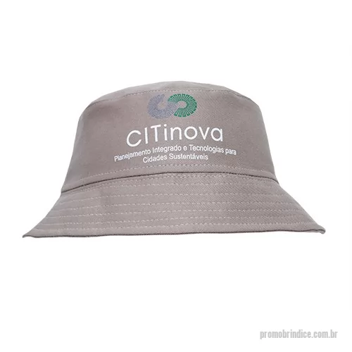 Chapéu personalizado - chapéu modelo Bucket  (cata ovo) em brim logotipo silck