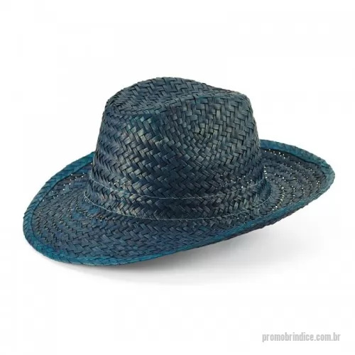 Chapéu personalizado - Chapéu Panamá Palha Colorida. Fita não inclusa. Tamanho: 580 mm