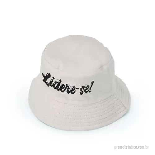 Chapéu personalizado - Chapéu bucket dupla face feito em poliéster.