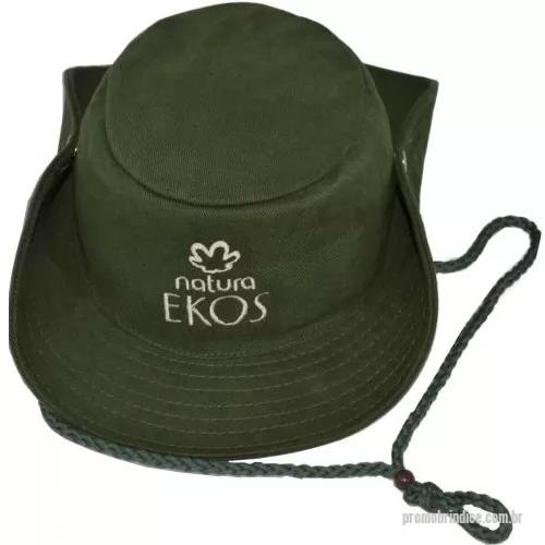 Chapéu personalizado - Chapéu Australiano Personalizado em tecido de Brim com estampa 