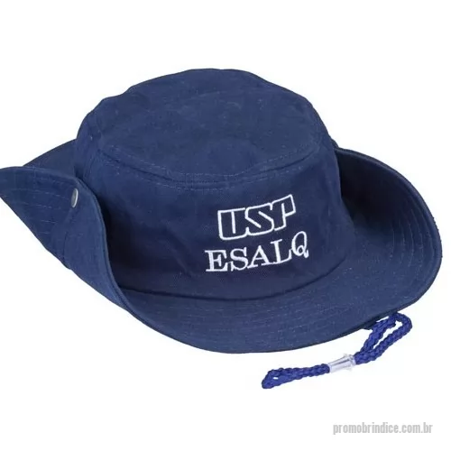 Chapéu personalizado - Chapeu modelo Austráliano pescadorcom cordão... tecido brim ou microfibra