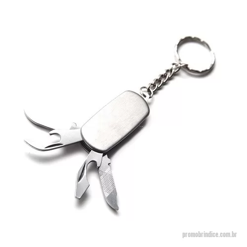 Chaveiro Canivete personalizado - Chaveiro Canivete 4 Funções