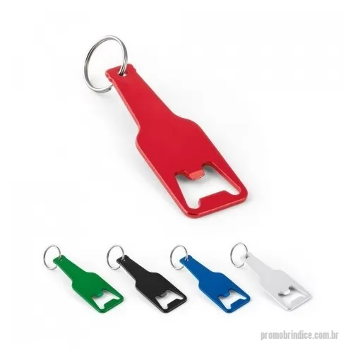 Chaveiro com abridor de garrafa personalizado - Chaveiro em alumínio com abridor de garrafas Chaveiro em alumínio com abridor de garrafas. 30 x 89 x 2,5 mm