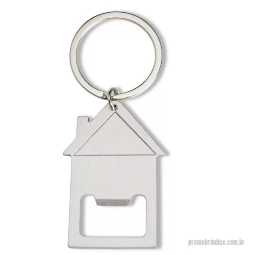 Chaveiro com abridor de garrafa personalizado - Chaveiro Metal Abridor