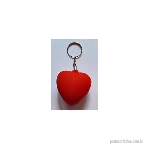 Chaveiro emborrachado personalizado - Chaveiro emborrachado coração com gravação a 1 cor 1 lado