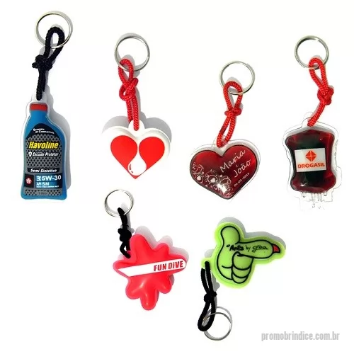 Chaveiro flutuante personalizado - Chaveiro Flutuante