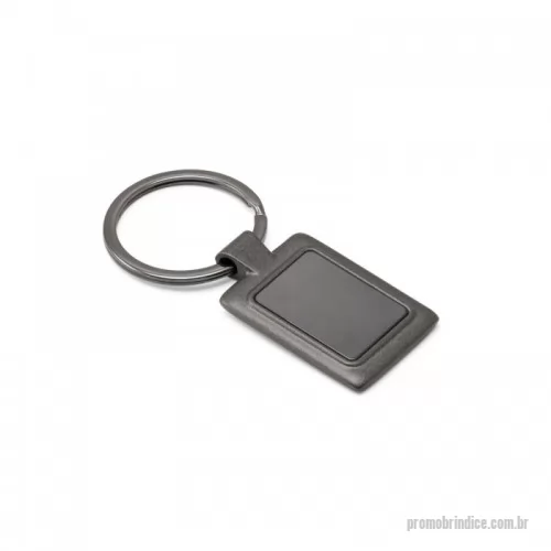 Chaveiro metálico personalizado - Chaveiro em metal. Fornecido em caixa presente.