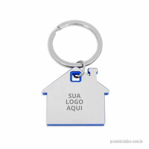 Chaveiro metálico personalizado - Conheça o Chaveiro Personalizado em Formato de Casa: a escolha perfeita para brindes corporativos que unem estilo e funcionalidade! Fabricado em metal e ABS de alta qualidade, este chaveiro é durável e elegante, ideal para promover sua marca. O design em formato de casa adiciona um toque especial e único, tornando-o um brinde memorável. Personalize com o logotipo da sua empresa, mensagem ou design exclusivo, destacando sua marca de forma sofisticada e prática. Perfeito para eventos, reuniões e ações promocionais, o Chaveiro Personalizado em Formato de Casa surpreenderá seus clientes e colaboradores!