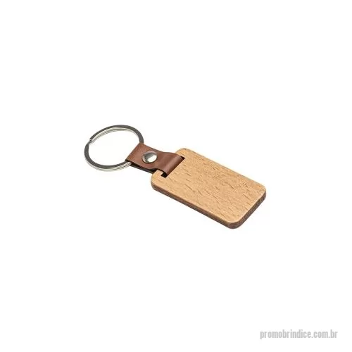 Chaveiro metálico personalizado - Chaveiro de Madeira Personalizado