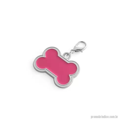 Chaveiro metálico personalizado - Chaveiro de Metal Formato Osso Personalizado