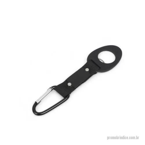 Chaveiro metálico personalizado - Chaveiro com Suporte para Garrafa Personalizado