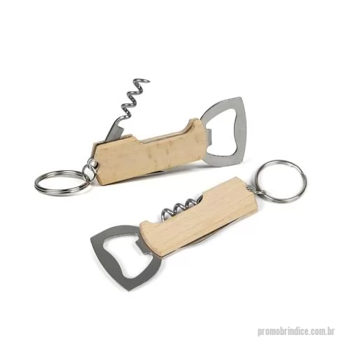 Chaveiro metálico personalizado - Chaveiro Abridor Personalizado