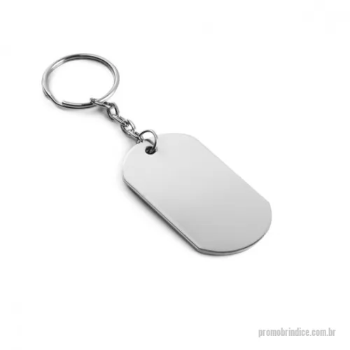 Chaveiro metálico personalizado - Chaveiro em alumínio leve e durável, ideal para ações promocionais e brindes personalizados. Excelente custo-benefício para destacar sua marca.