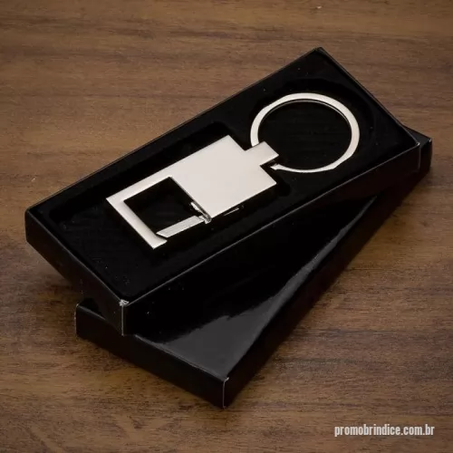Chaveiro metálico personalizado - Chaveiro Metal Mosquetão