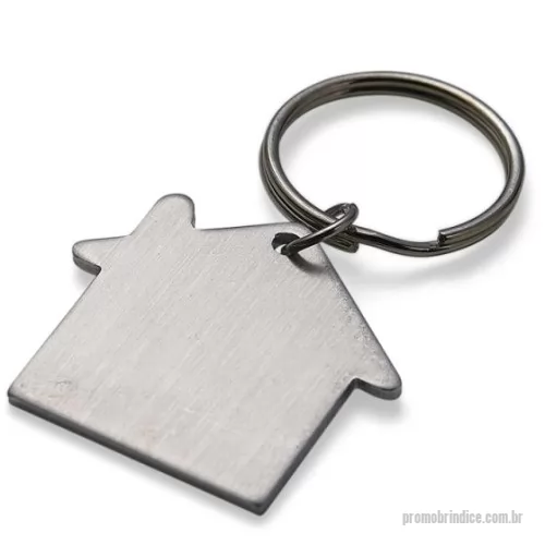 Chaveiro metálico personalizado - Chaveiro Metal Plaquinha