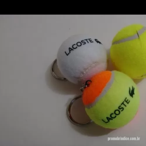 Chaveiro personalizado - Chaveiros bolas de tênis ou beach tennis e chaveiros com mini raquete beach tennis