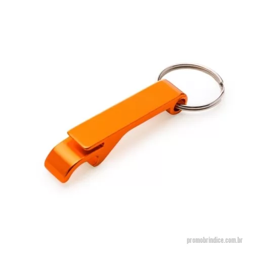 Chaveiro personalizado - Este chaveiro multifuncional para deixar o dia a dia mais prático. Feito em metal a partir de um design próprio, ele é um eficiente abridor de garrafas e latinhas na medida certa para a abertura de refrigerantes ou cervejas de maneira simples em todas as ocasiões, unindo o útil ao agradável em uma só peça. Gravação Laser