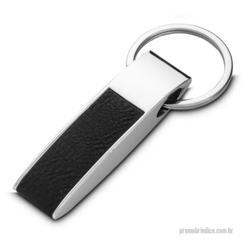 Chaveiro personalizado - Chaveiro em metal e PU